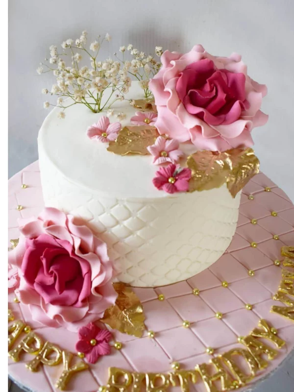 The Dual Pink Rose