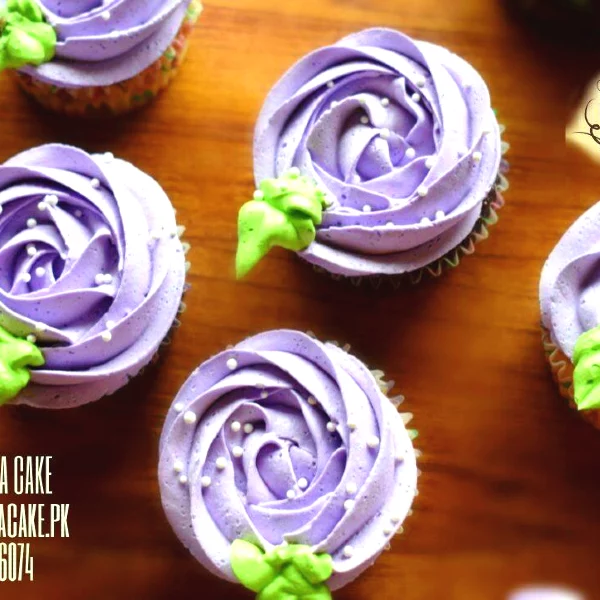 Rose Swirl Cupcakes (Min. Qty: 6)