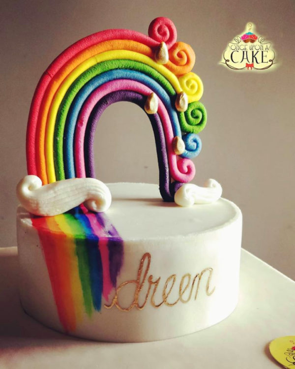 Magical Rainbow Cake