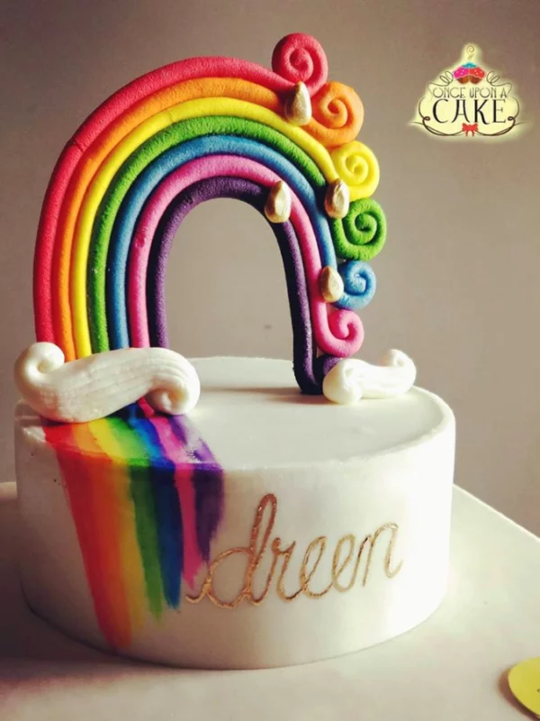 Magical Rainbow Cake