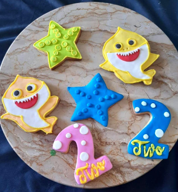 Baby Shark Cookies (Min. Qty: 6)