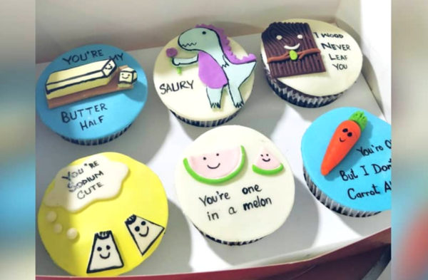 Sweet Message Cupcakes (Min. Qty: 6)
