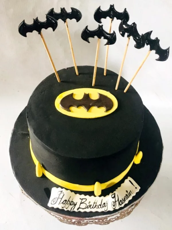 Batman Themed Cake