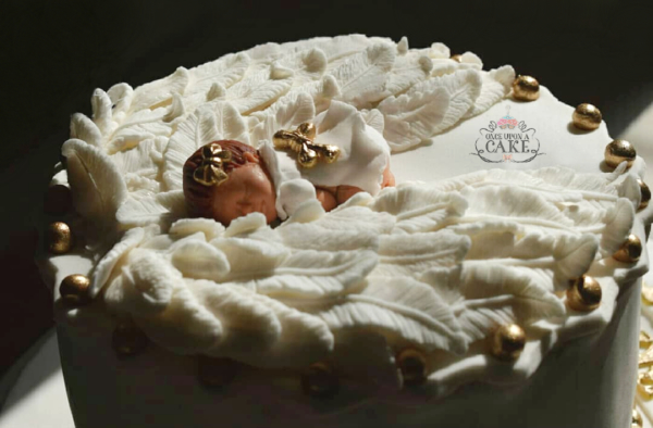 Angelic Baby Cake