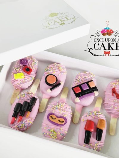 Makeup Themed Cakesicles
