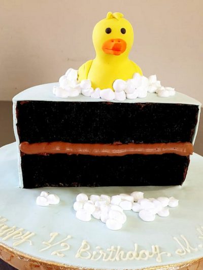 Half Duckling Cake