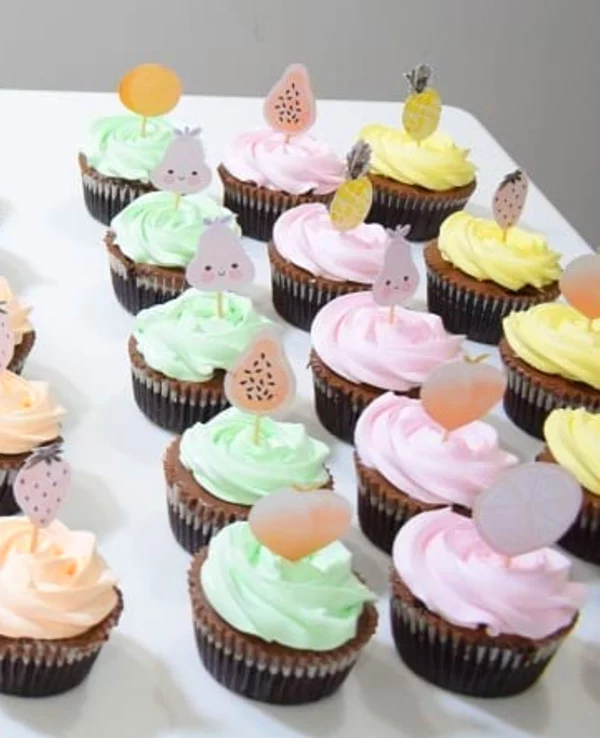 Fruits Theme Cupcakes (Min. Qty: 6)