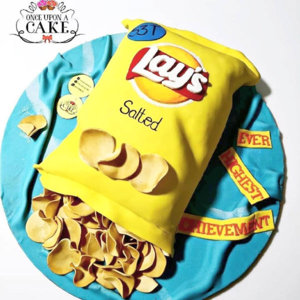 Lays Themed Cake