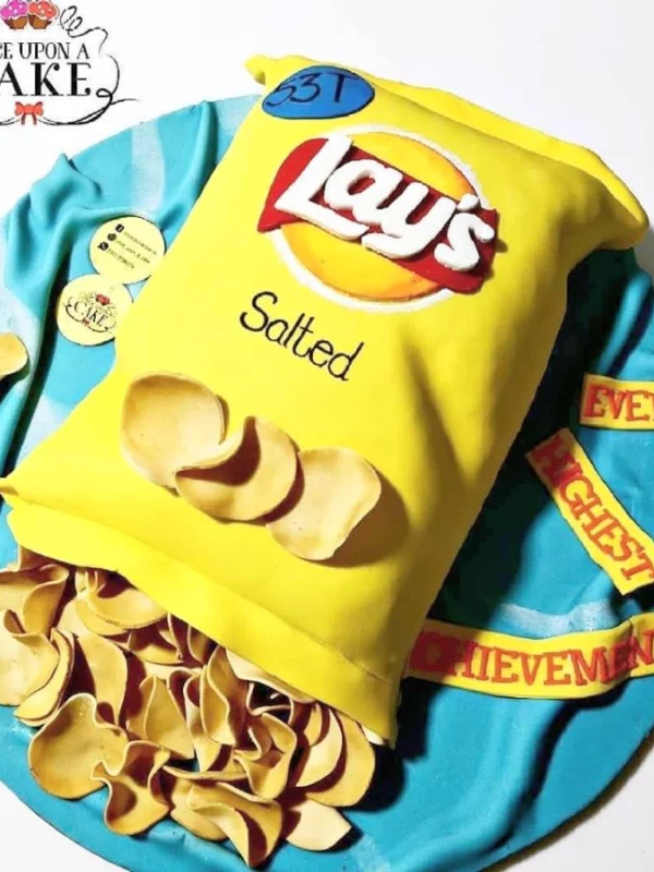 Lays Themed Cake