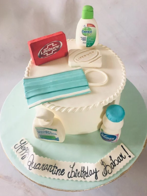 Covid-19 Themed Cake