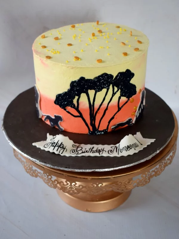The Lion King Themed Cake