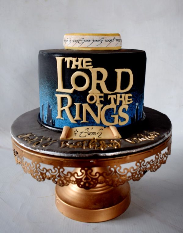 The Lords Of The Ring Themed Cake