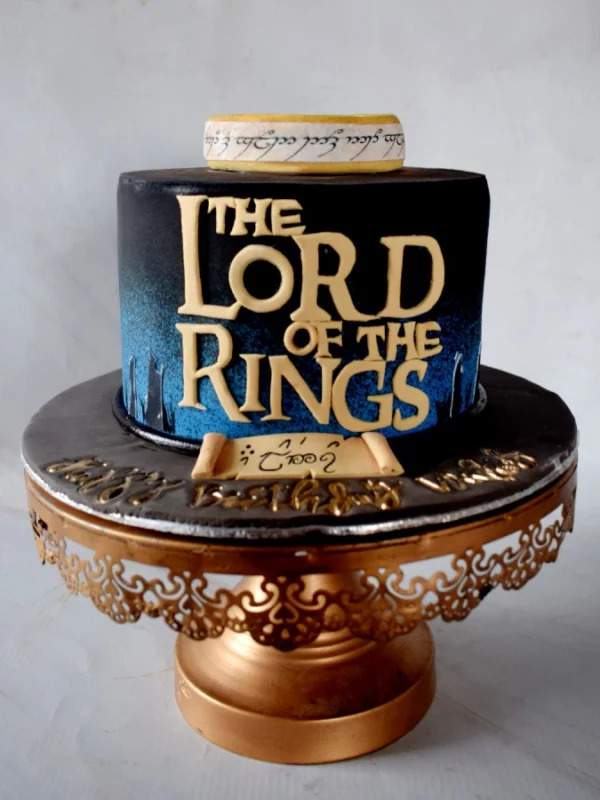 The Lords Of The Ring Themed Cake