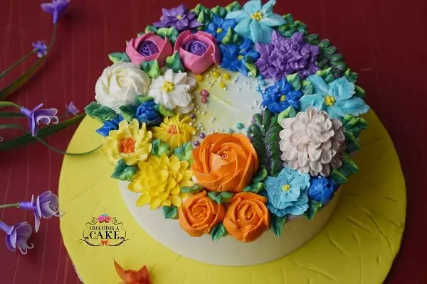 Spring Cream Cake