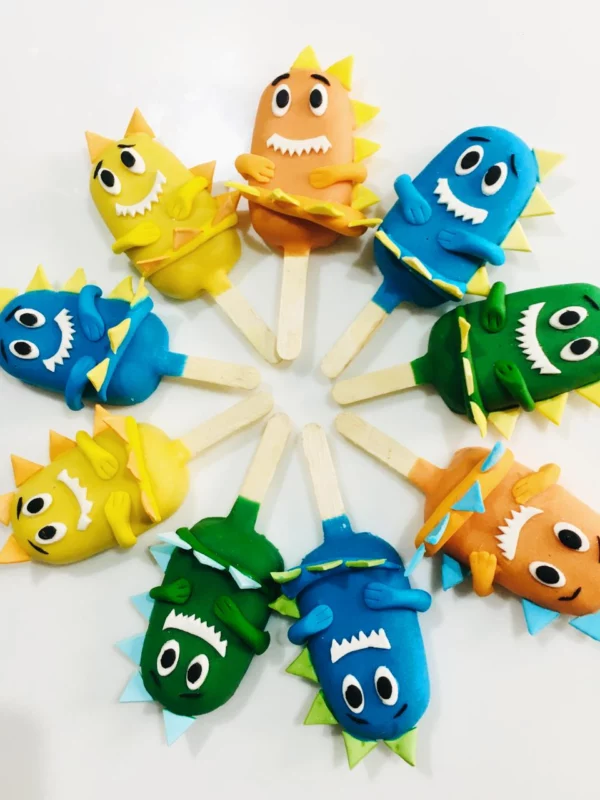 Dinosaur Cakesicles (Min. Qty: 6)