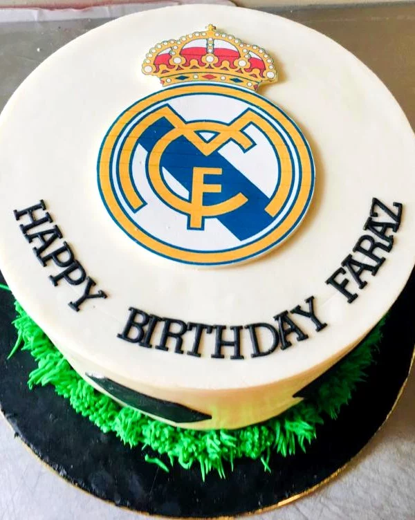 Real Madrid Themed Cake