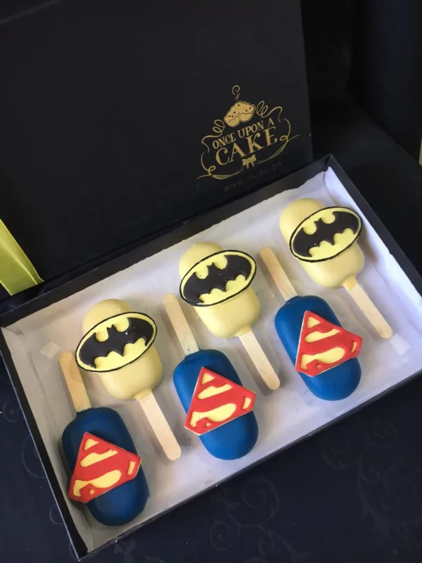 Super Power Theme Cakesicles (Min. Qty: 6)
