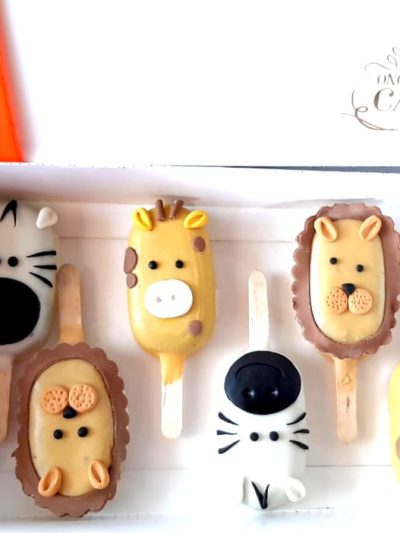 Animal Themed Cakesicles (Min. Qty: 6)