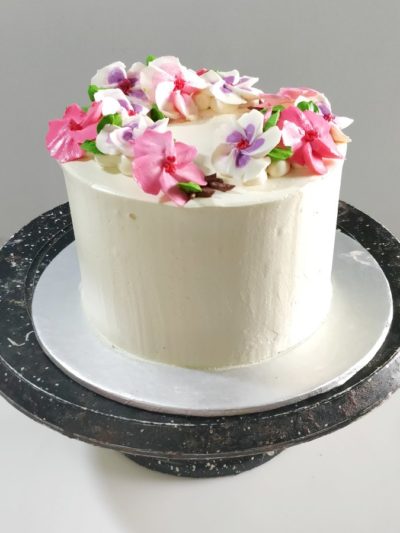 Butter Cream Floral Cake