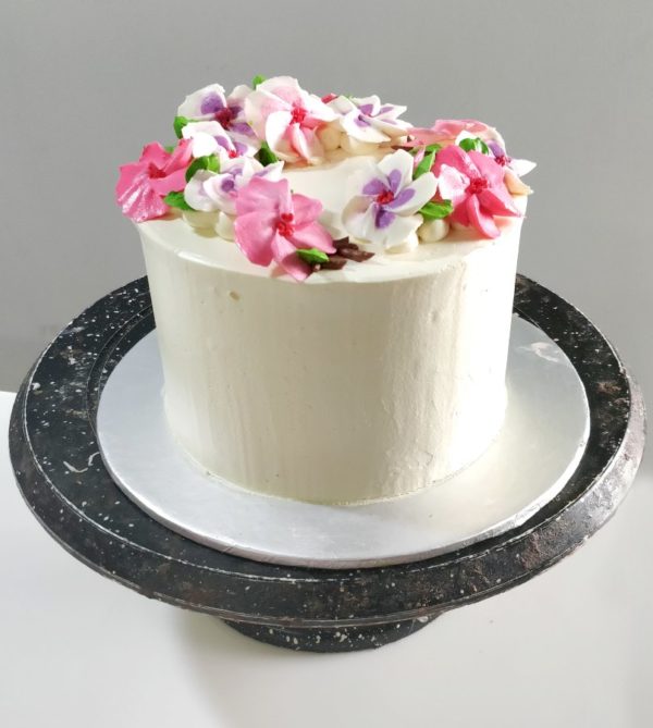 Butter Cream Floral Cake