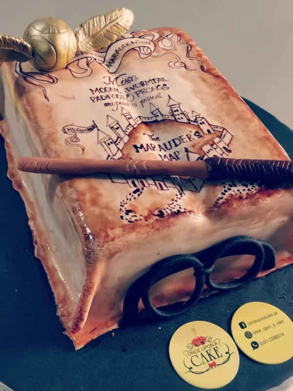 Harry Potter Book Cake