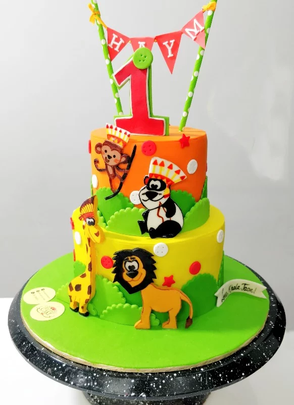 Jungle Party Cake