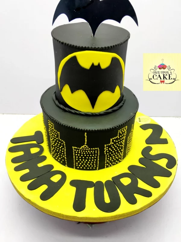 Batman Themed Cake