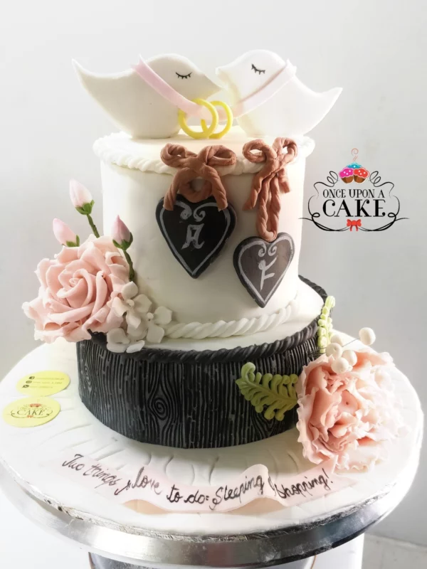 Love Birds Cake