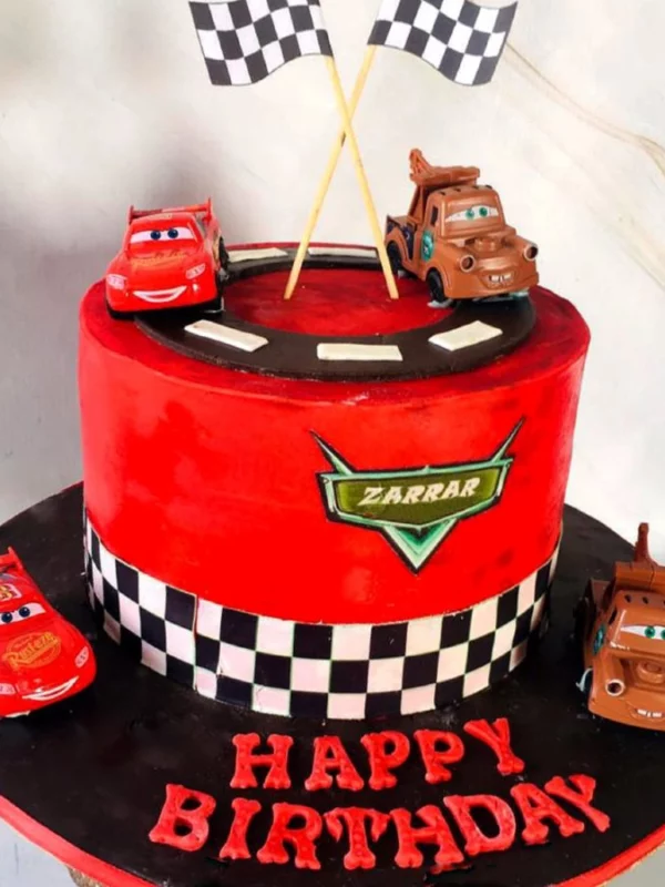 McQueen Lightning Cake