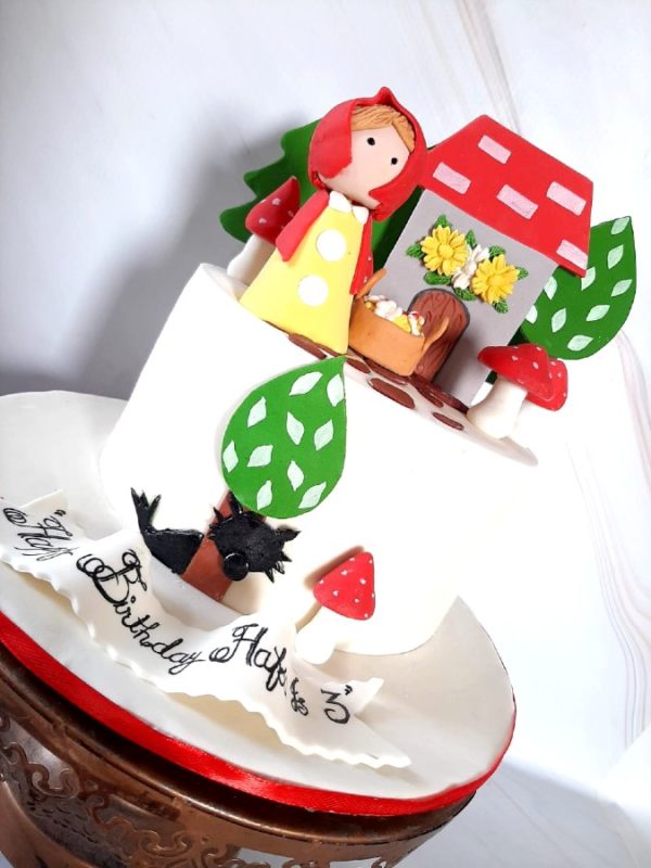 Red Riding Hood Themed Cake