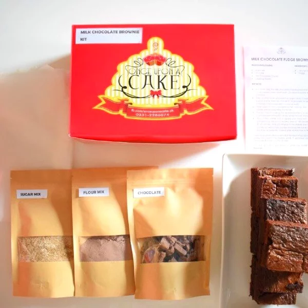 Milk Chocolate Fudge Brownies Kit