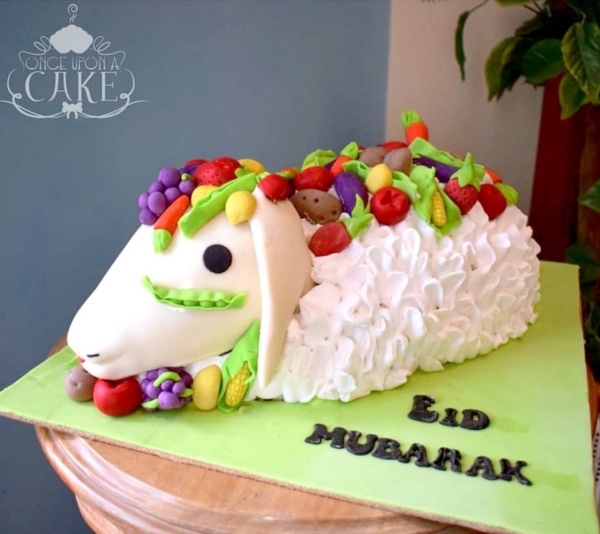 Eid Goat Cake