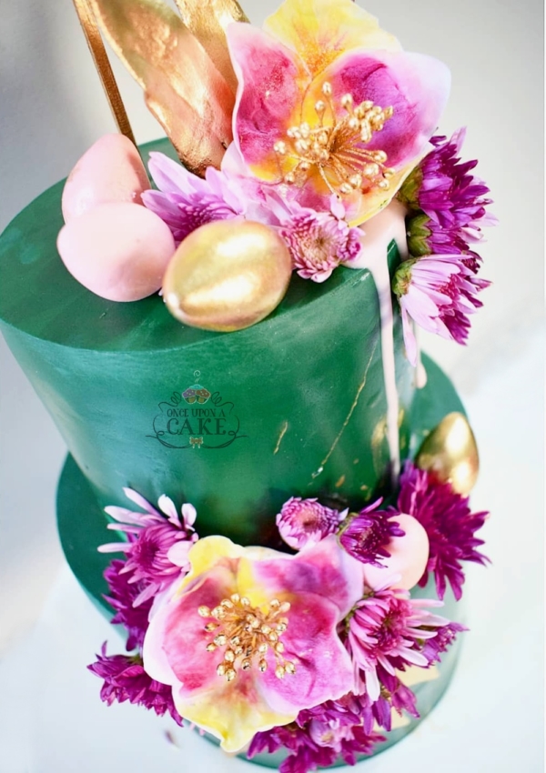 Fancy Emerald Cake