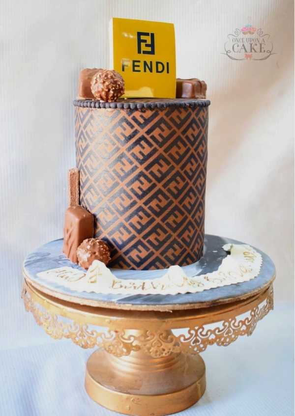 Fendi Birthday Cake