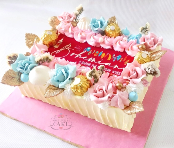 Flower Themed Cake