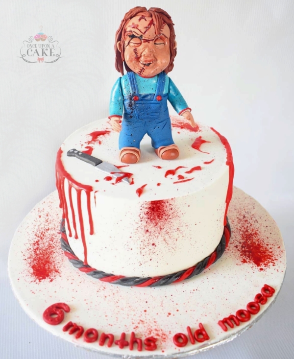Scary Chucky Cake