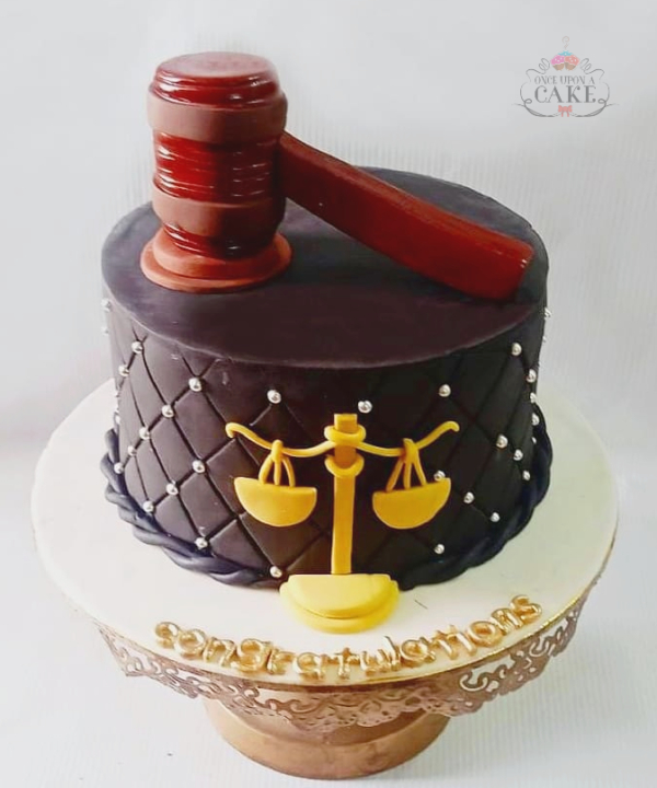 Law Hammer Cake