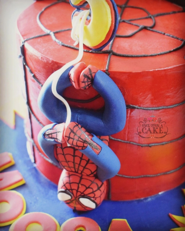 Spiderman Funky Cake