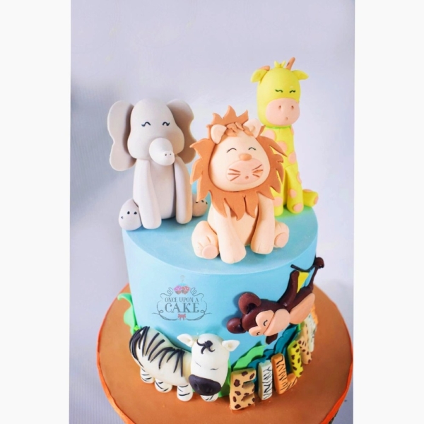 Zoo Party Cake
