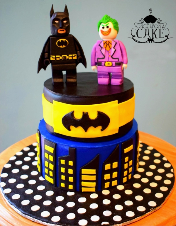 Batman-Joker Cake