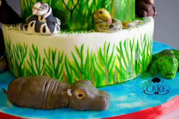 Animal Rally Cake