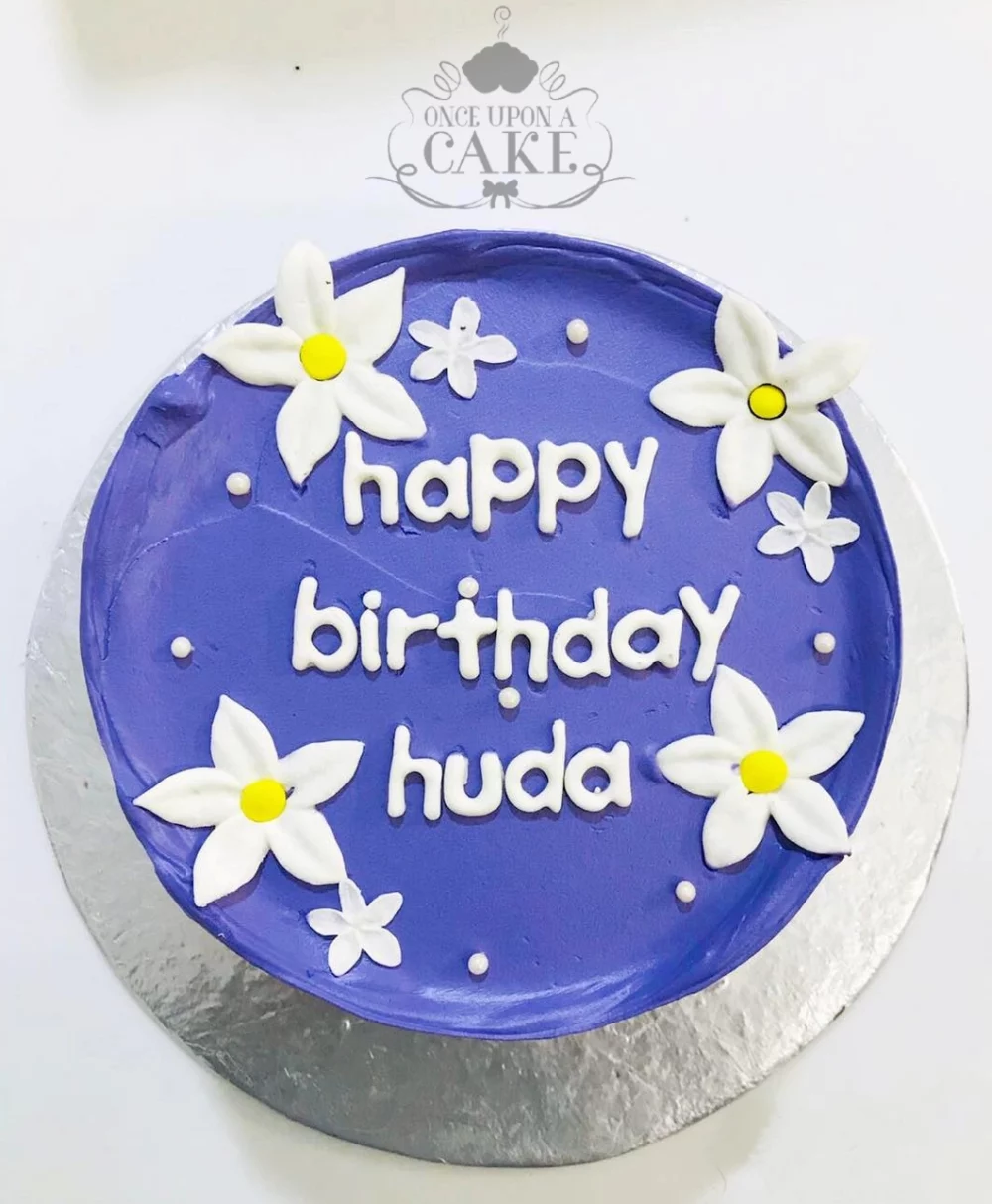 Minimalist Bday Cake