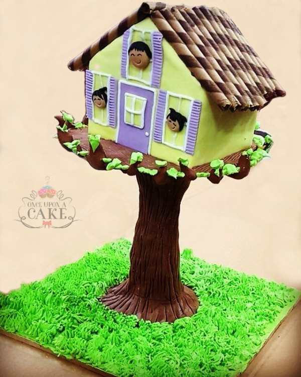 Sweet Treehouse Cake