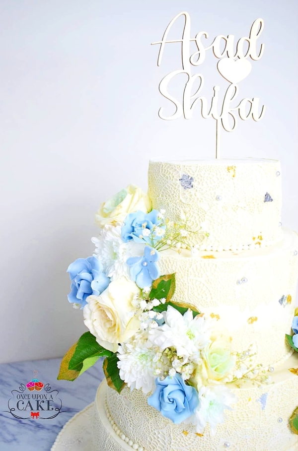 Wedding Garland Cake