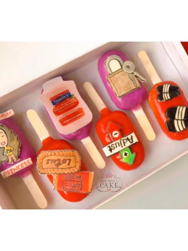 Handpainted Cakesicles