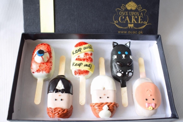 Scary Themed Cakesicles