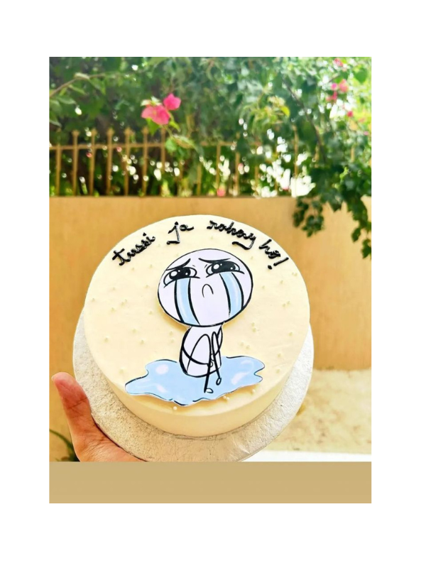 Sad Goodbye Bento Cake (1.5 lbs)