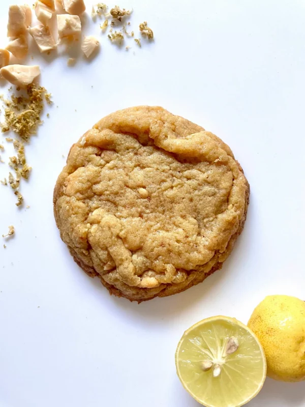Lemon Curd Filled Chunkie Cookie